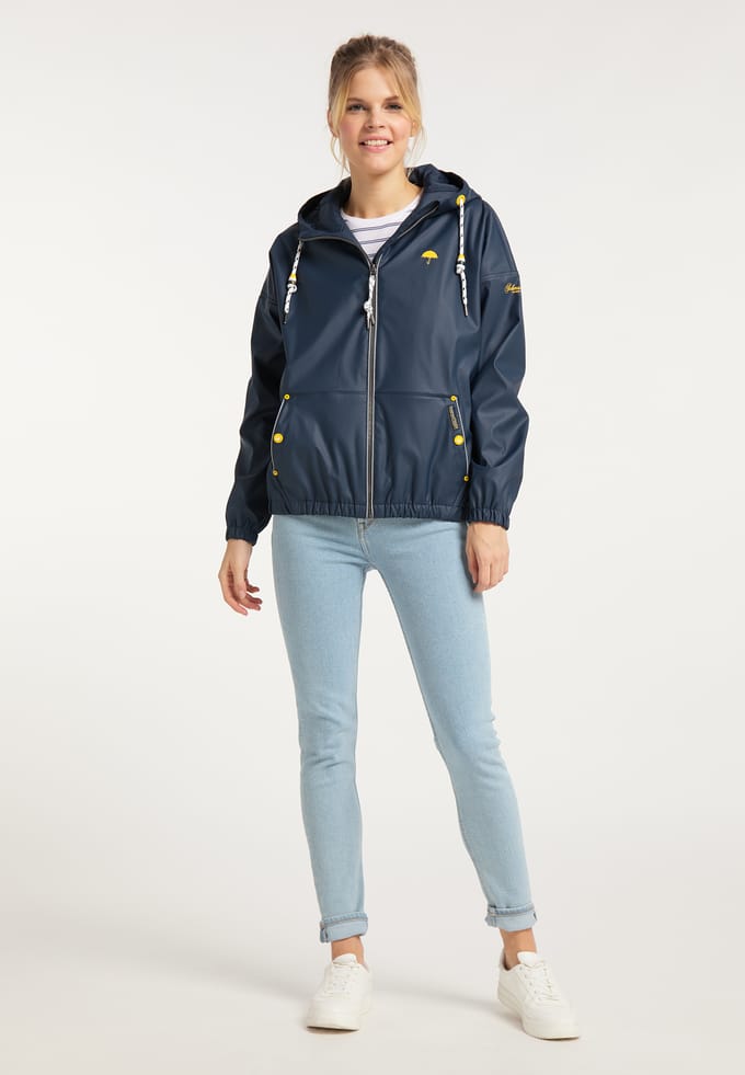 Schmuddelwedda Regenjas bridgeport Dames marine