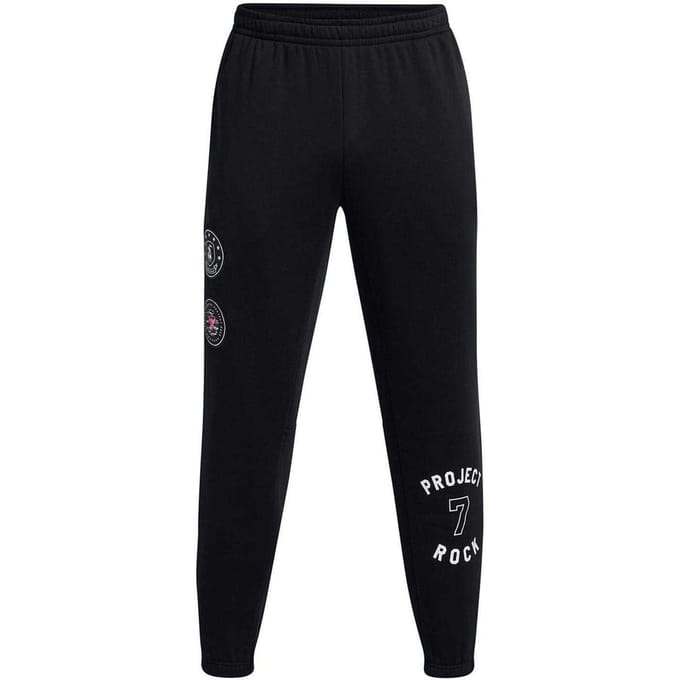 Under Armour Heren Project Rock Joggers (Zwart)