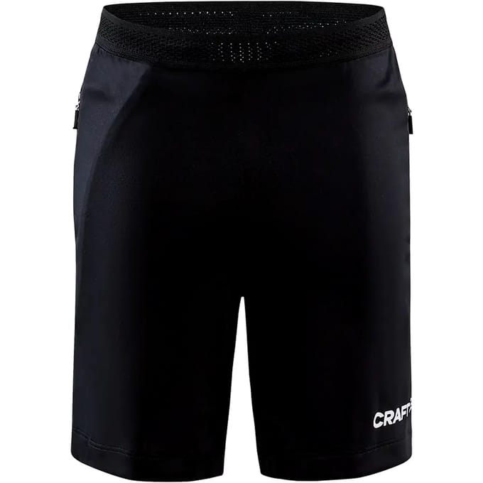 Kinder shorts Craft evolve zip pocket