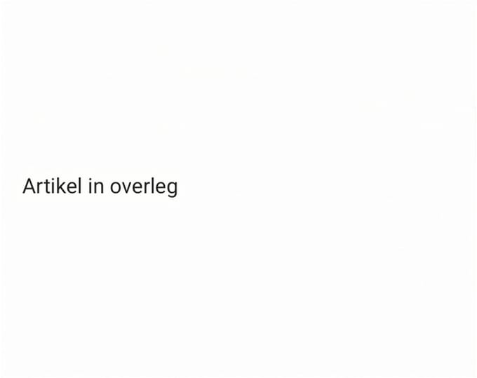 Nieuw wissel artikel in overleg