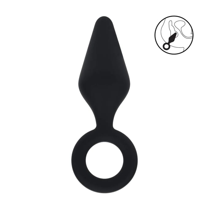 Levelz - Siliconen Anaal Plug met Ring Maat L