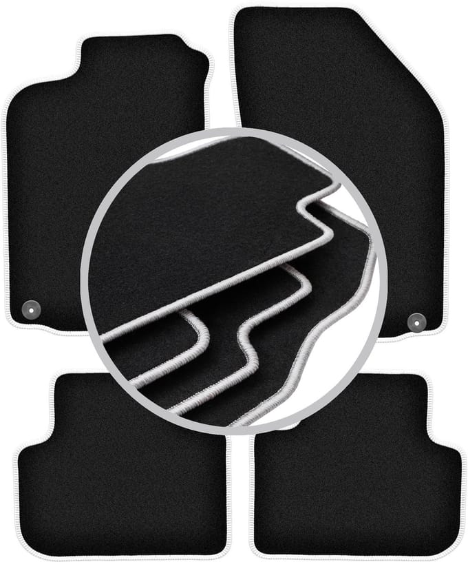 CARLUX-SILVER automatten voor: Alfa Romeo 147 hatchback (2000-2010)