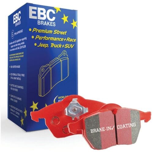 Remblokset EBC BRAKES Red Stuff DP3612C, voor