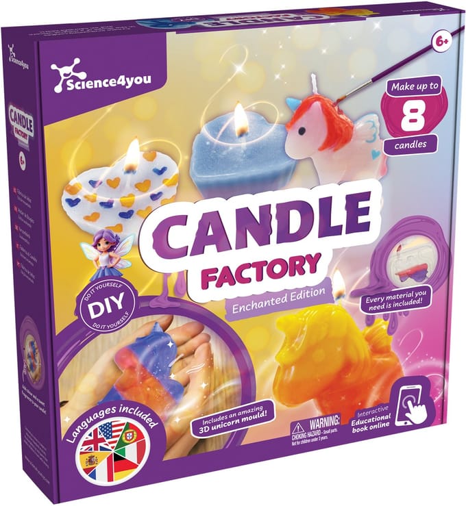 Science4You kaarsen maken experimentset - Candle Factory speelgoed.