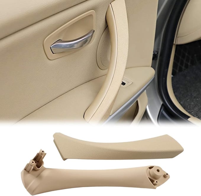 Pull Handle voor Rechter Passagiersdeur + Buitenafdekking Geschikt voor 3 Series E90/E91/E92/E93, Vervangingsonderdeel, Auto-accessoires, Deurhandgreep