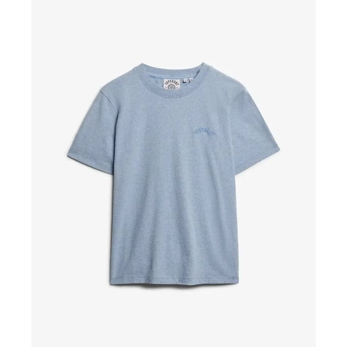 Superdry - Essential T-shirt met geborduurd logo - Dames - T-shirts