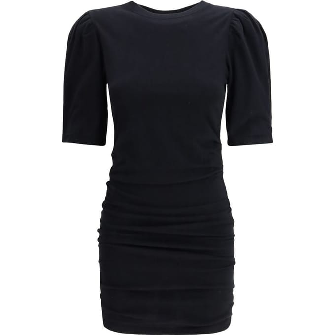 Isabel Marant Zwarte Katoenen Casual Jurk