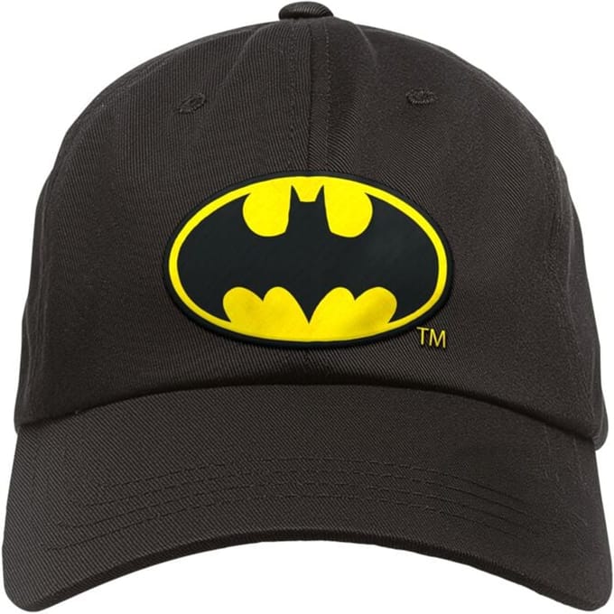 Batman Cap - Metal-Kids - Batman-Logo - voor Kinderen - zwart