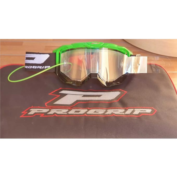 Universeel afscheurbaar motorfietsmasker, behalve eik Progrip green system e3291