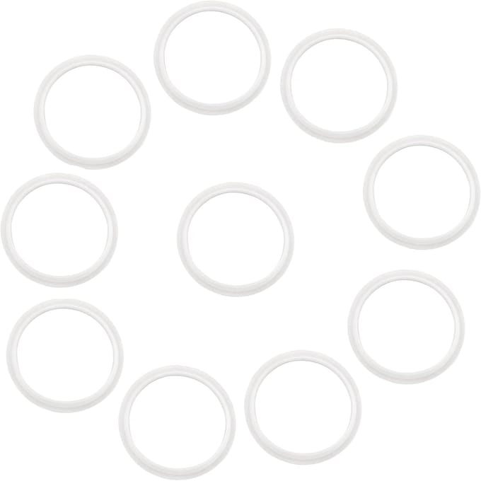Set van 10 Universele Pop-up Afdichtingen voor Wastafel en Afvoer, 38 x 31 mm