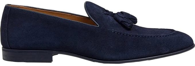Hackett Regal Tassel Loafers Blauw EU 43 Man