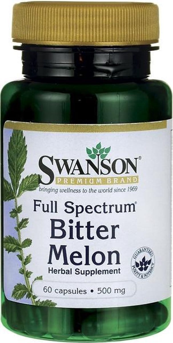 Vitaminen - Bitter Melon - 60 Capsules - Swanson - 60 Capsules