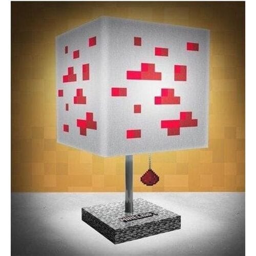 Paladone Minecraft LED Tafellamp Redstone-Standaard (Diversen) Nieuw