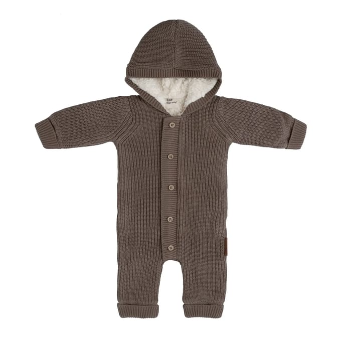 Baby's Only Overall teddy Soul - Mokka - 68 - 100% ecologisch katoen - GOTS