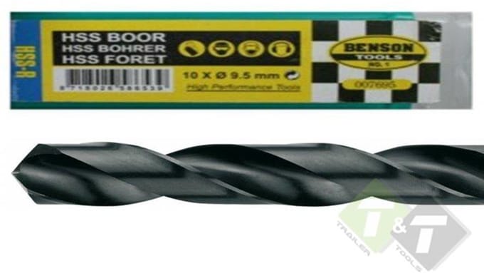 HSS Boor, 3.0mm diameter, in een koker van 10 stuks, Benson