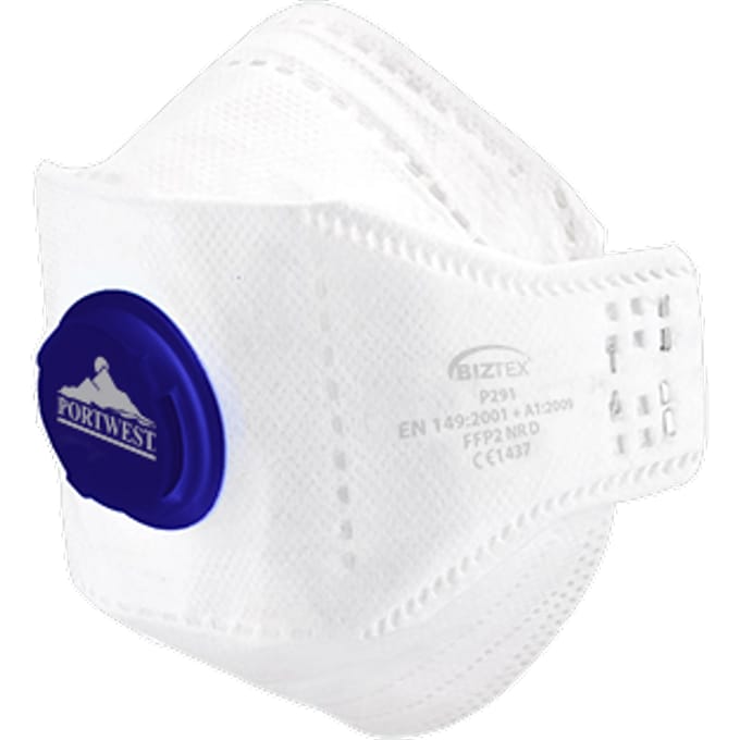 EAGLE FFP2 Gevouwen Dolomite  Masker met Ventiel