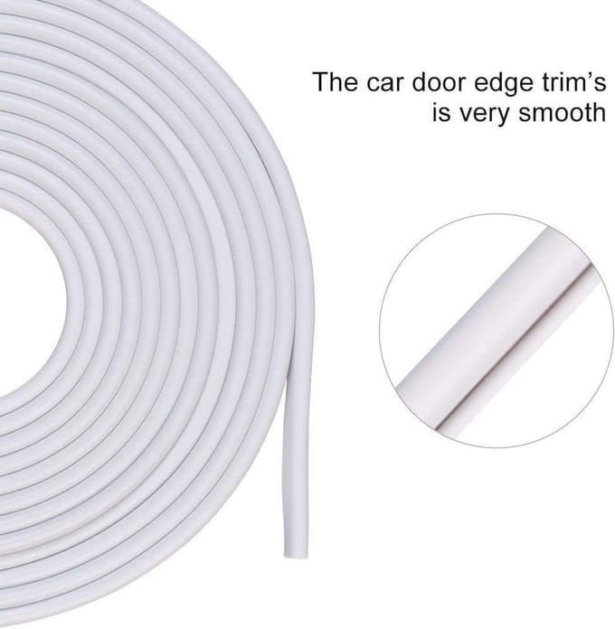 5M Autodeur Randbescherming - Rubberen Strip voor Anti-Kras Bescherming