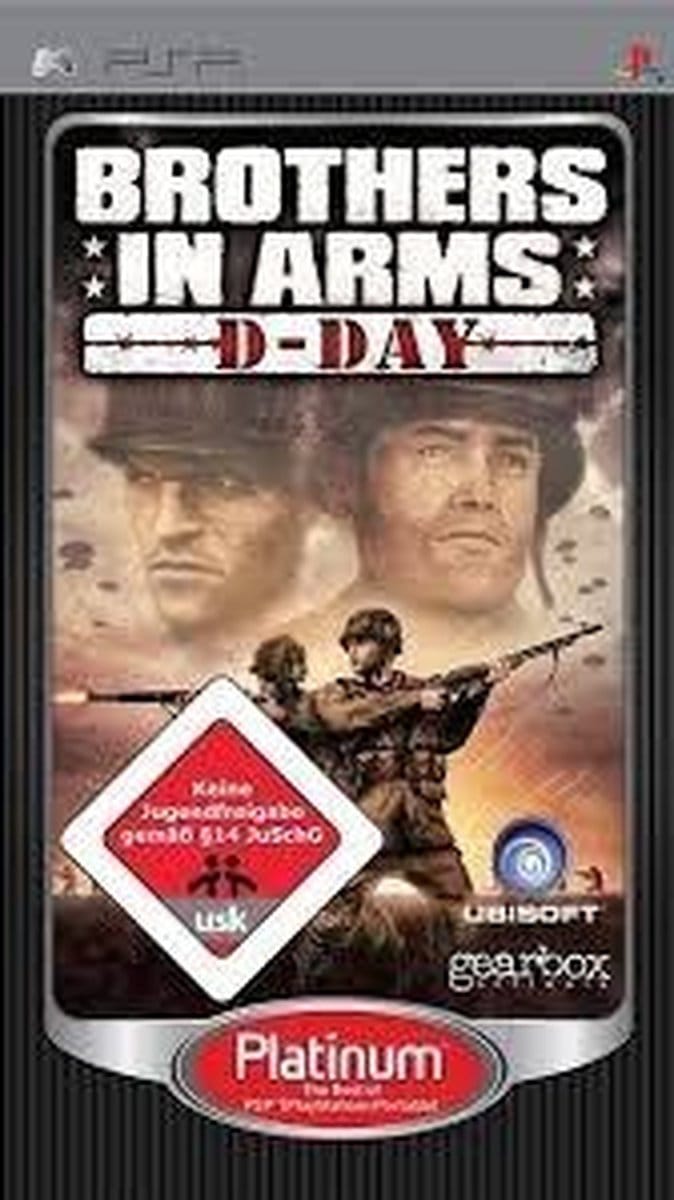 Brothers in Arms D-Day Platinum (psp tweedehands game)