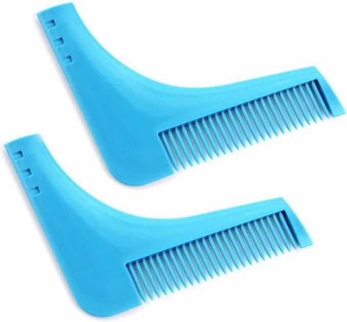 Beard Bro (2-pack) – Baardkam – Baardtrimmer - Baard Verzorging – Creëer de perfect getrimde baard