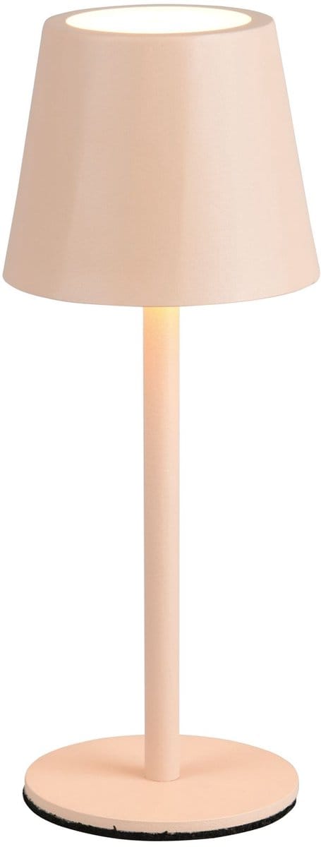 REALITY DIAZ - Tafellamp - Sand - incl. 1x SMD 1,6 W - 4-stappen TOUCH - Traploos instelbare lichtkleur - USB-aansluiting - Oplaadbaar - Snoerloos