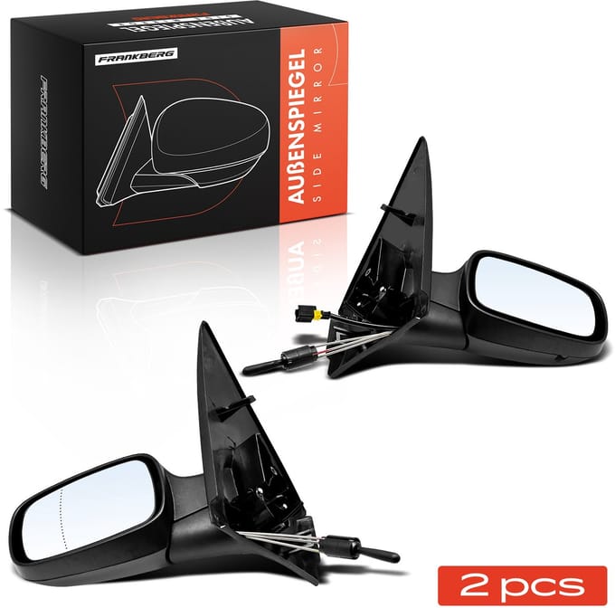 Frankberg 2x buitenspiegel links/rechts voor Renault Megane II
