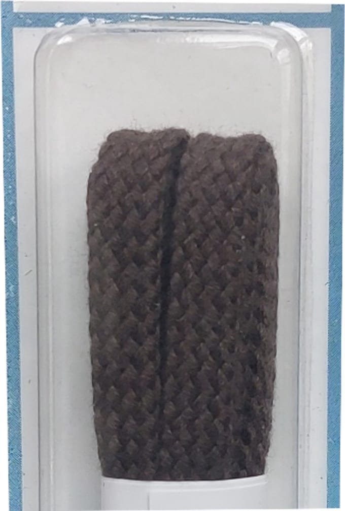 Cordial Veter - Donker Bruin - Plat - Lengte 90 cm - Breedte 7 mm - Schoenveter