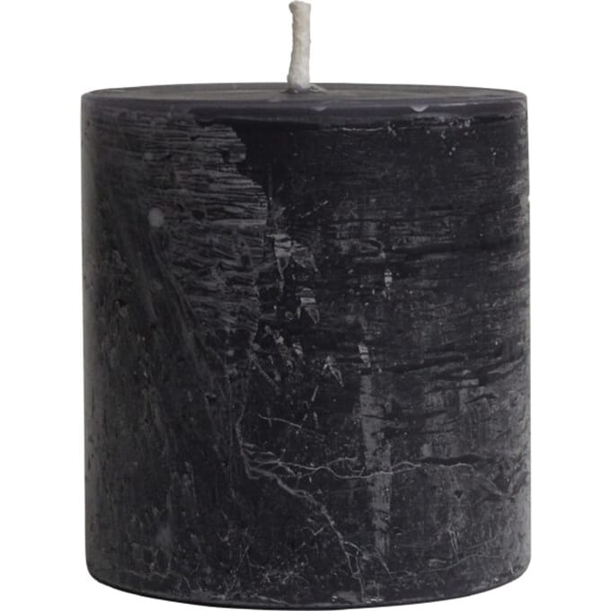 PTMD - Kaars Rustic Outdoor - Grijs - 15x15x16cm