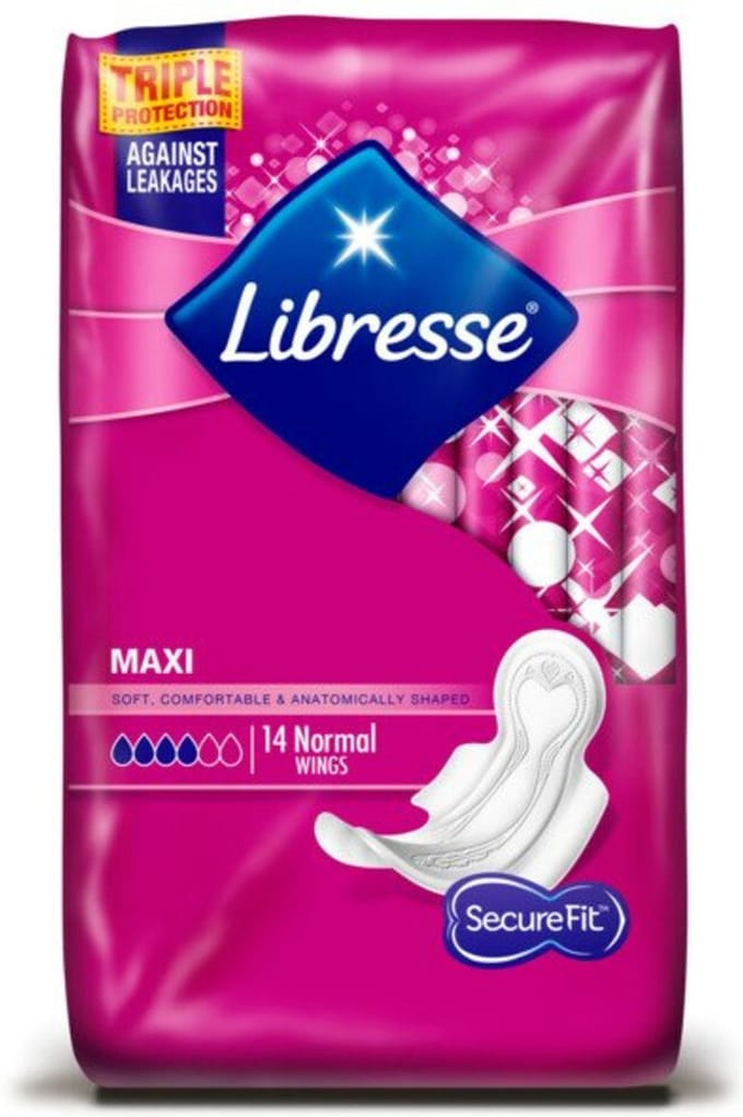 Libresse Maandverband Maxi Normal Wing 14 stuks