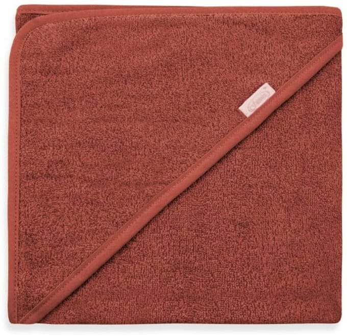 Gepersonaliseerde badcape copper met naam geborduurd