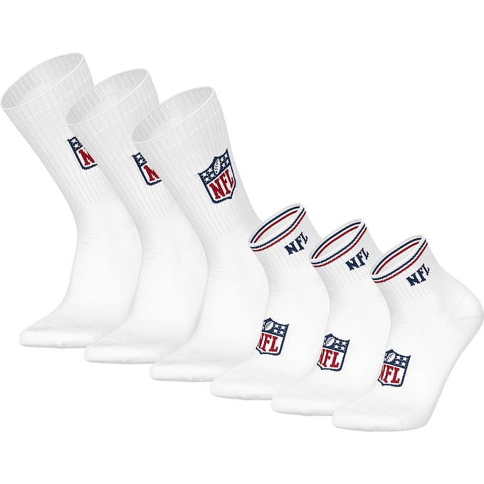 NFL Sokken NFL SHIELD 6Pack Socks Mix Set van 6