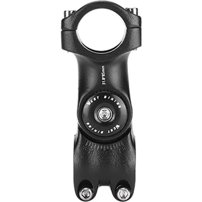 Tige de guidon de vélo réglable, Angle Variable de 60 degrés, en alliage d'aluminium, rehausseur de guidon de vélo de route 31.8-85mm gray