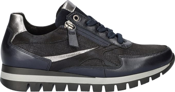 Gabor Comfort Optifit dames sneaker - Blauw