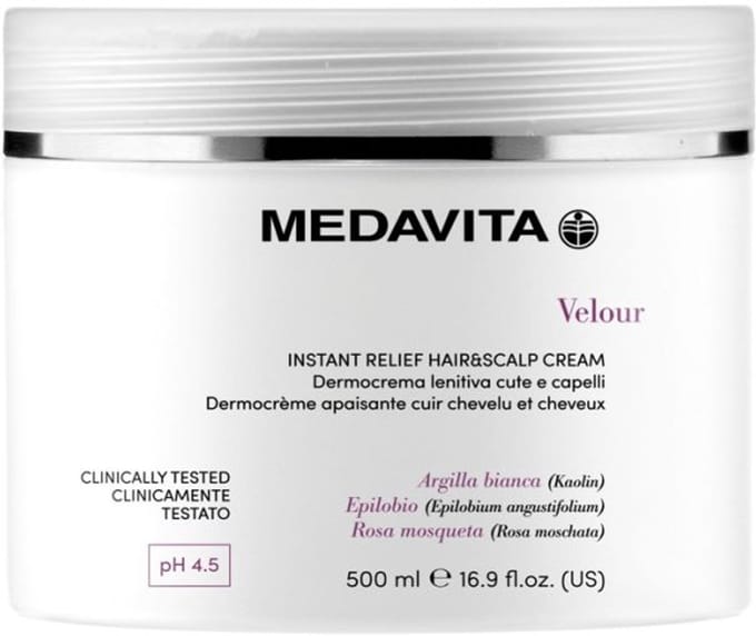 Medavita Velour Instant Relief Hair & Scalp Cream - 500 ml