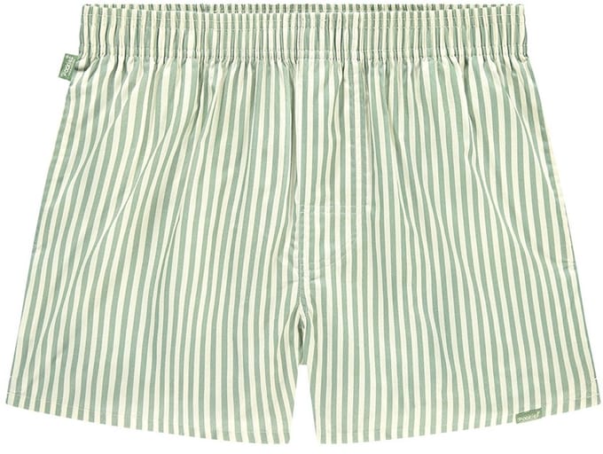 POCKIES Striped Boxershorts Heren - Groen - Maat S