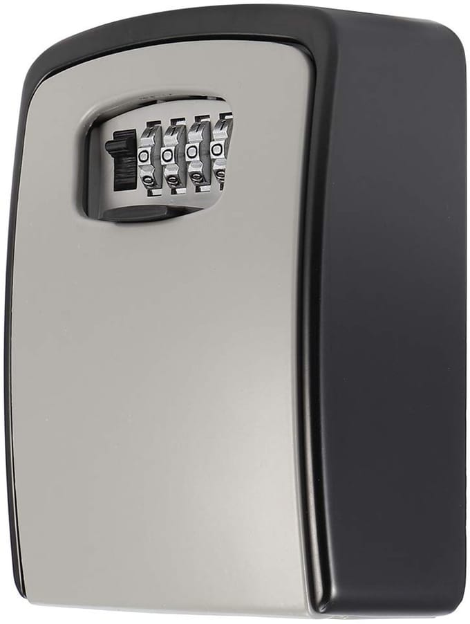 Household Zinc Alloy Key Storage Box Password Codes Box for Home Factory Business Office Security Lock Boxes(#1)