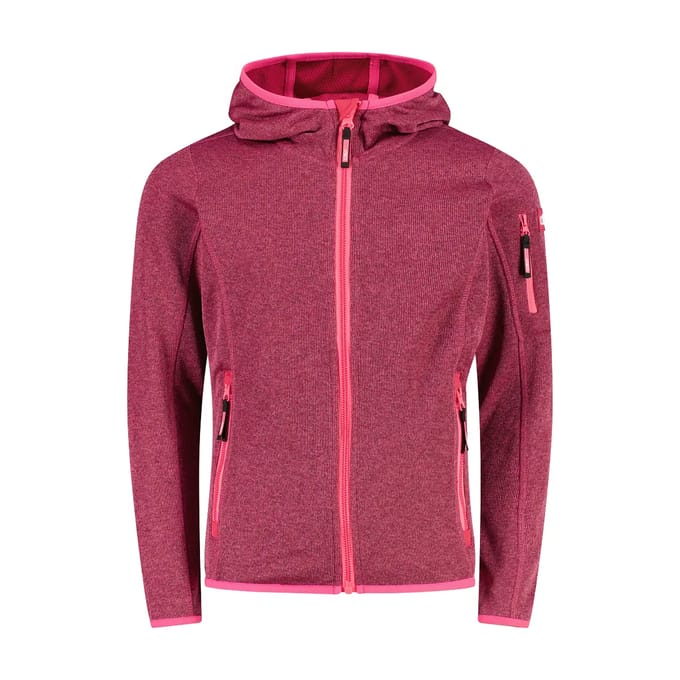 Cmp 30h5905 Fleece Met Kap Rood 10 Years Meisje