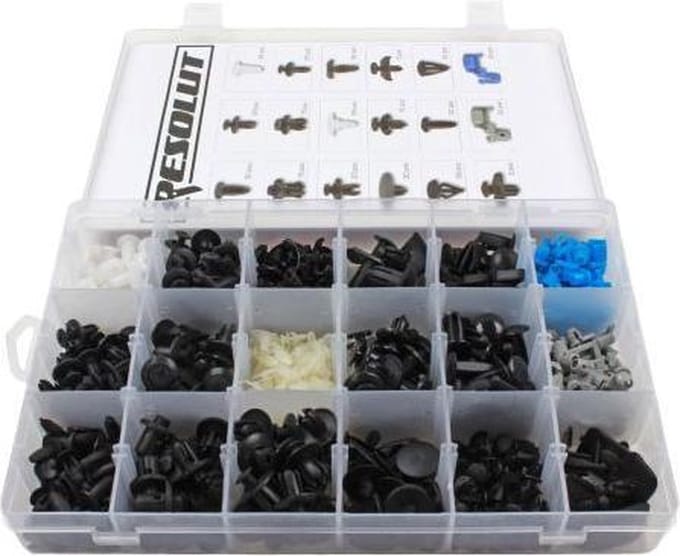 Assortiment bekleding clips voor Mazda 475-delig