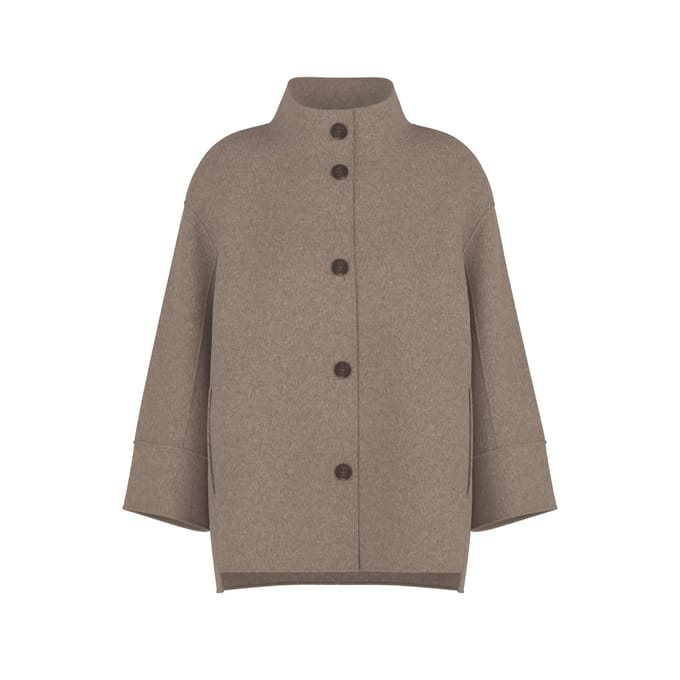Oversized Dubbellaags Buitenjack Dames COMMA