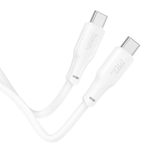 Hoco Snellaad en Data Kabel USB-C naar USB-C 60W 1 meter