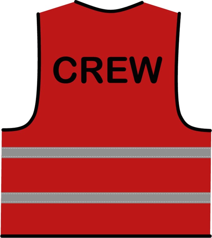 Crew hesje rood