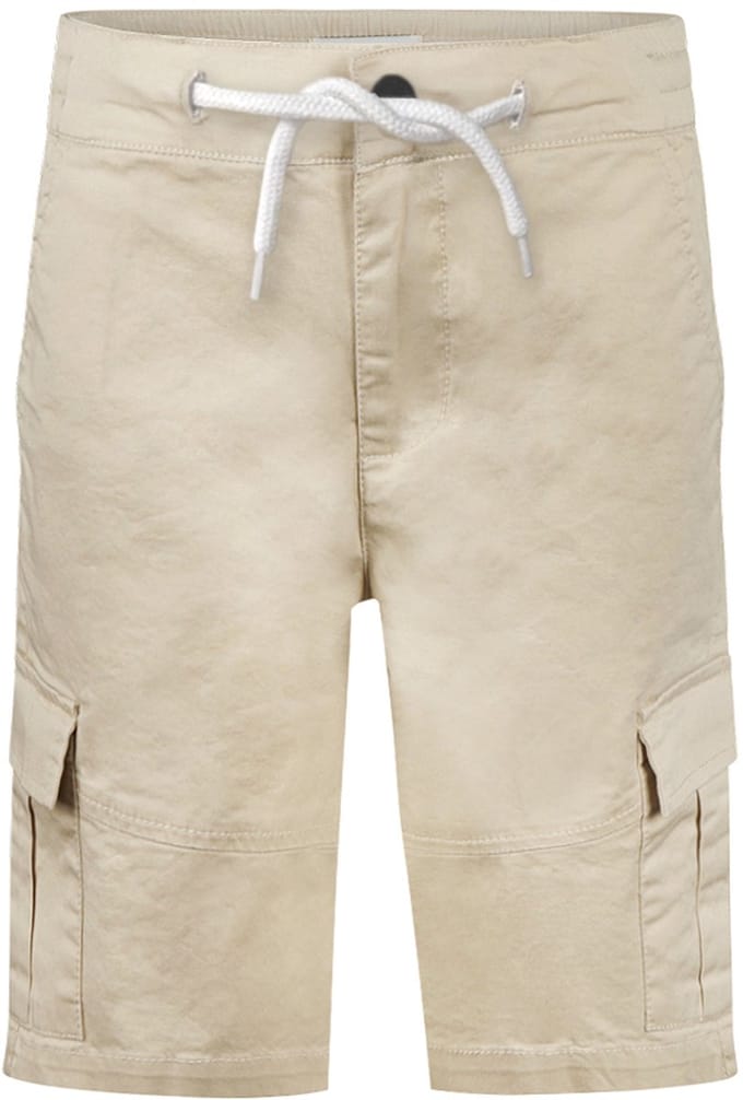 No Way Monday Jongens Short Cotton Cargo Pebble maat 158
