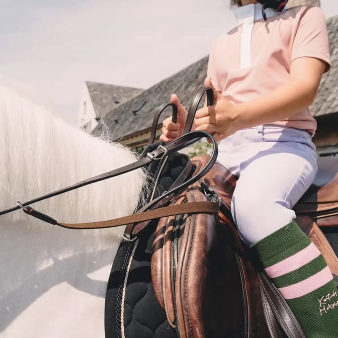 Kentucky Teugelondersteuning met Handlus Working Collection Pony Bruin