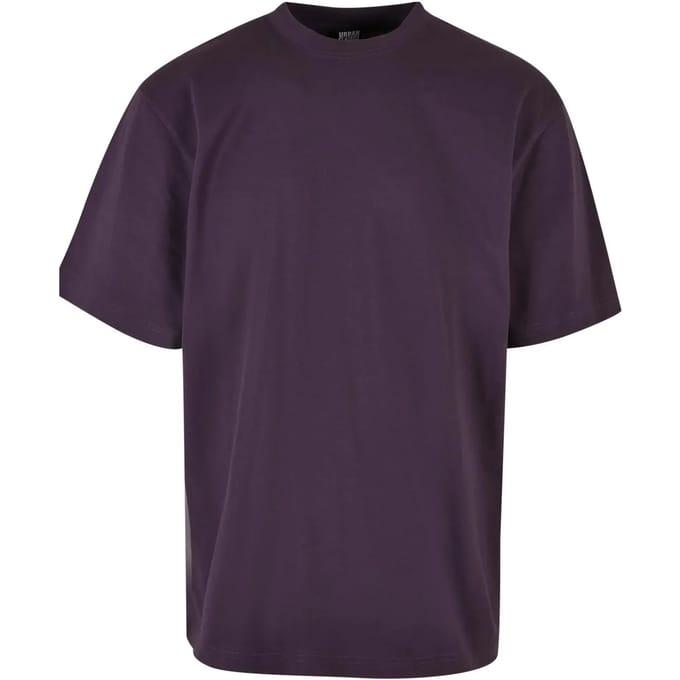 Urban Classics - Tall Heren T-shirt - S - Paars