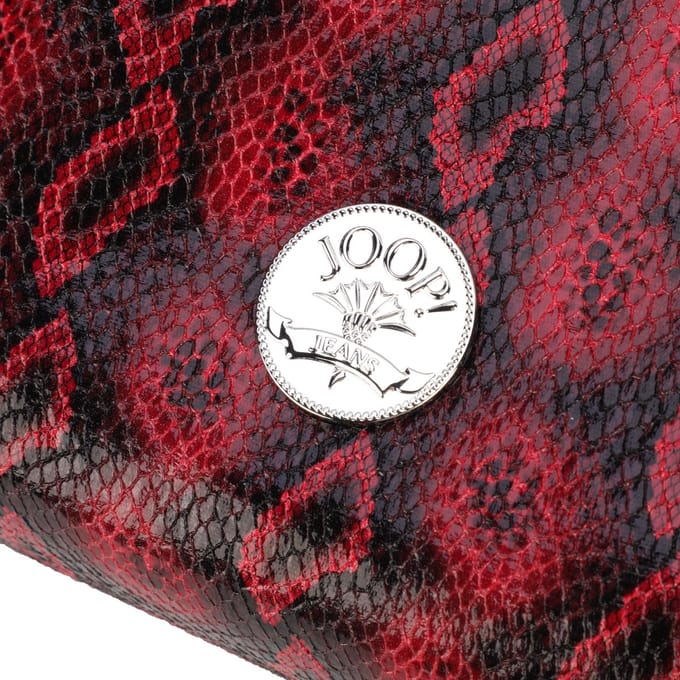 JOOP! schoudertas shopper Confetto Boa Liv Shopper Red donkerrood