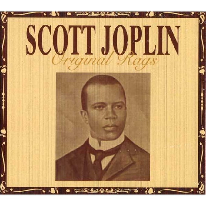 CD SCOTT JOPLIN - ORIGINAL RAGS FT849 Fruit Tree 2005 Italië Jazz Gebruikt brown