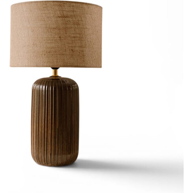 Indore Home - Verona - M - Schemerlamp - Bruin