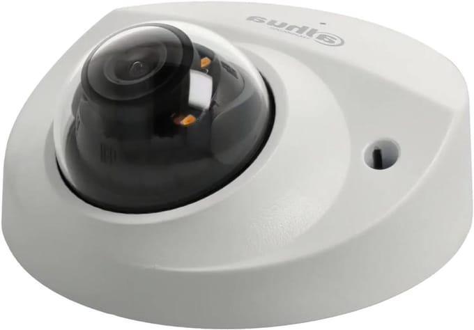 IP Dome Camera - Beveiligingscamera - Objecten Bewaken - Smart Dual Light - 4 MP - Wit