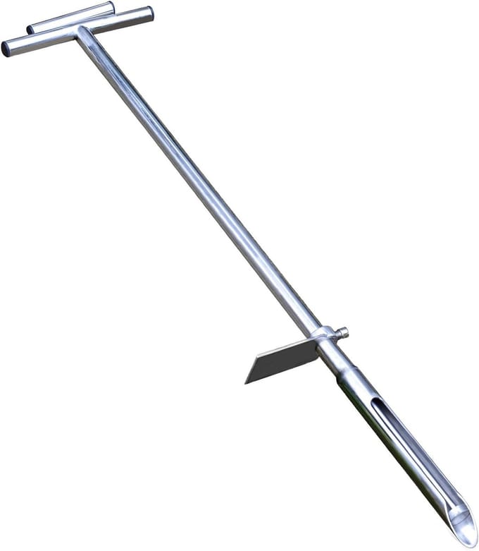 Bodemsonde - Bodemtester - Gazon Onderhoud - Met Voetpedaal - 40 Inch
