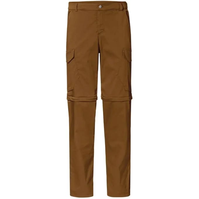 Vaude Neyland Zip Off Broek Bruin 48 / Regular Man
