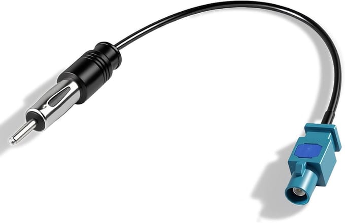 Universele Auto Stereo Antenneadapter Kabel 15cm - FM AM Radio Connector